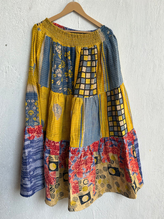 Kantha Frill Skirt KRSKT 66