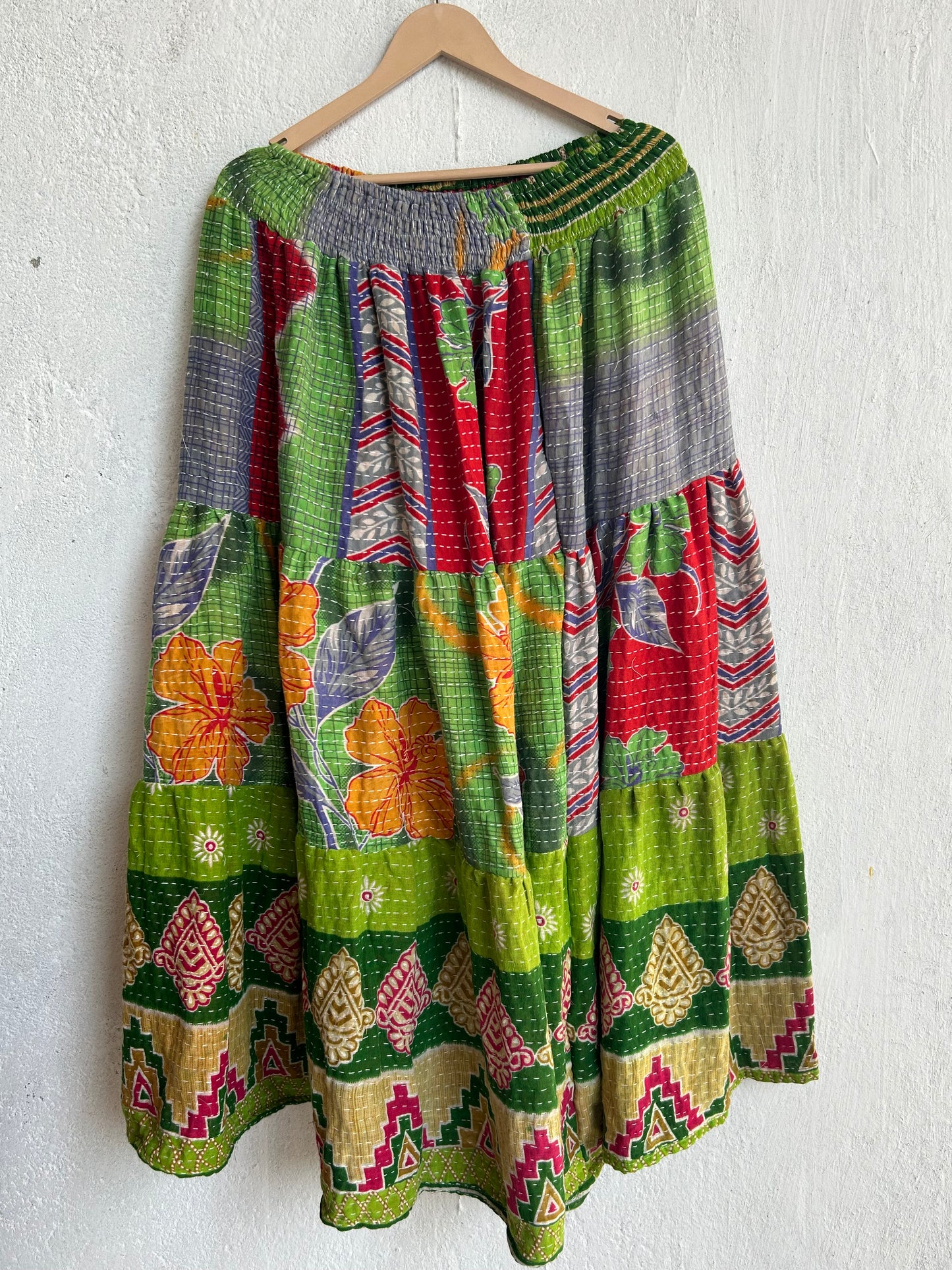 Kantha Frill Skirt KRSKT 68