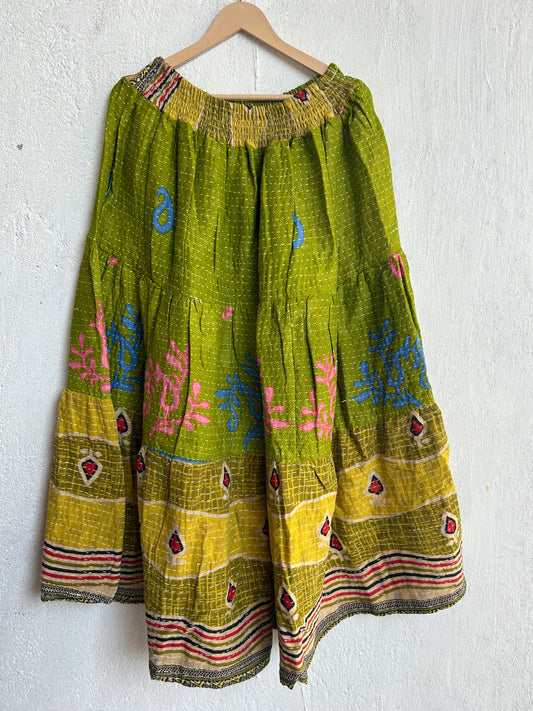 Kantha Frill Skirt KRSKT 69