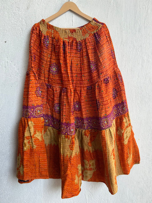 Kantha Frill Skirt KRSKT 70