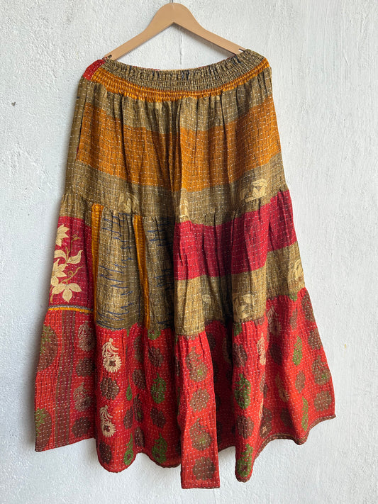 Kantha Frill Skirt KRSKT 71