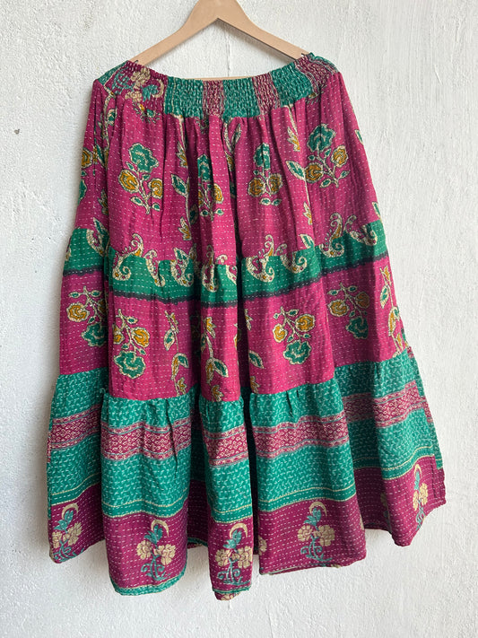 Kantha Frill Skirt KRSKT 73