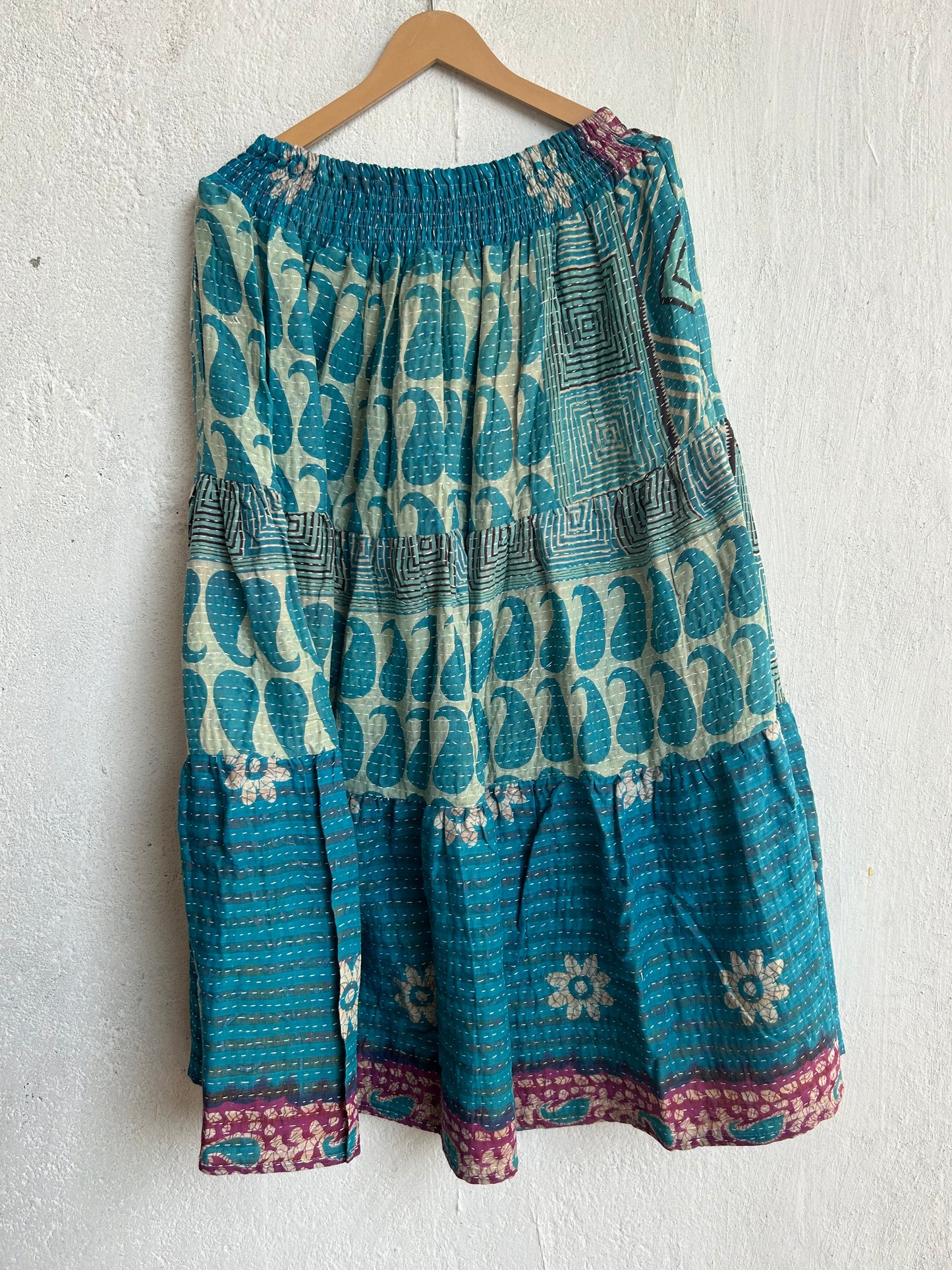 Kantha Frill Skirt KRSKT 78