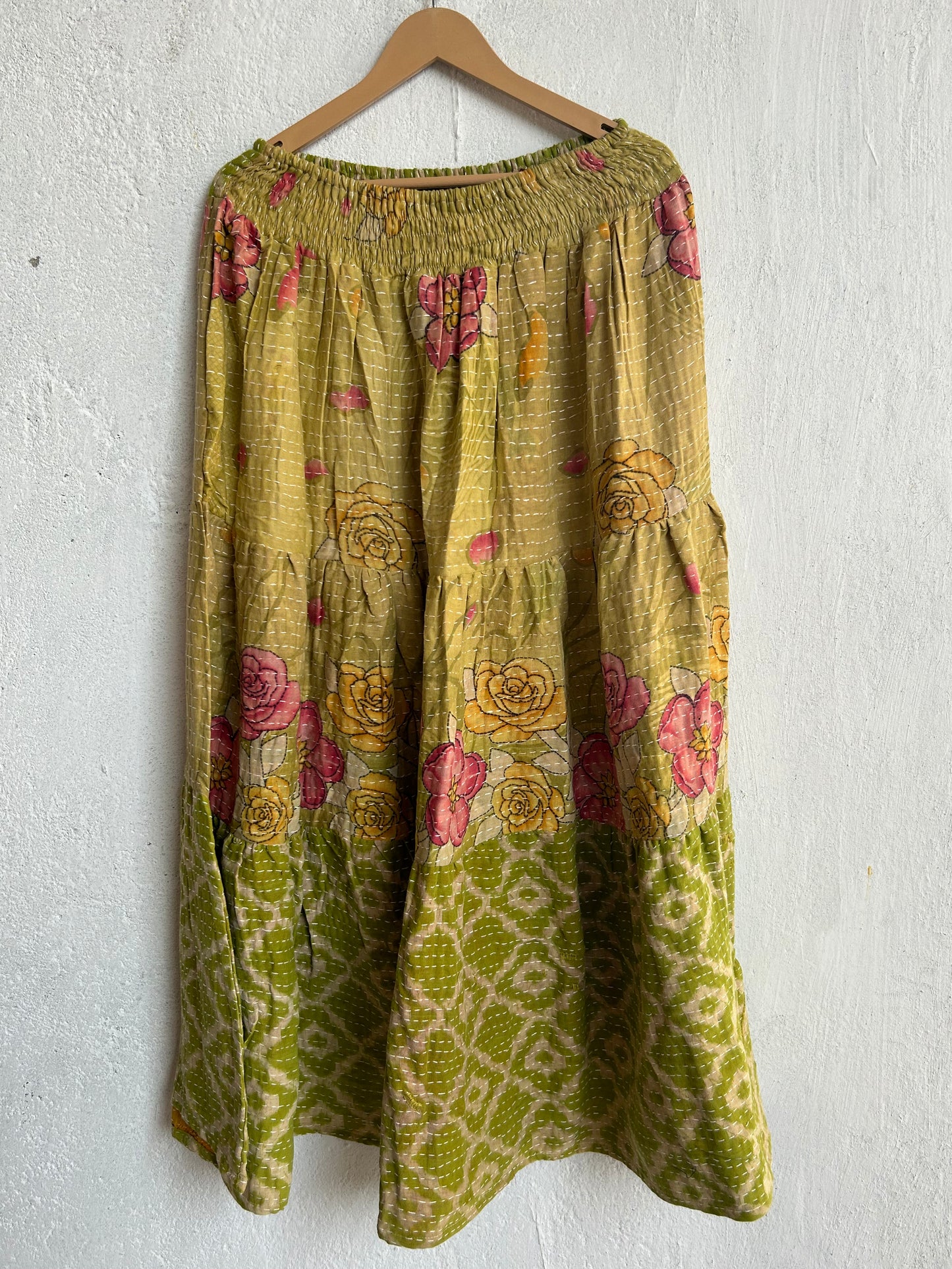 Kantha Frill Skirt KRSKT 81