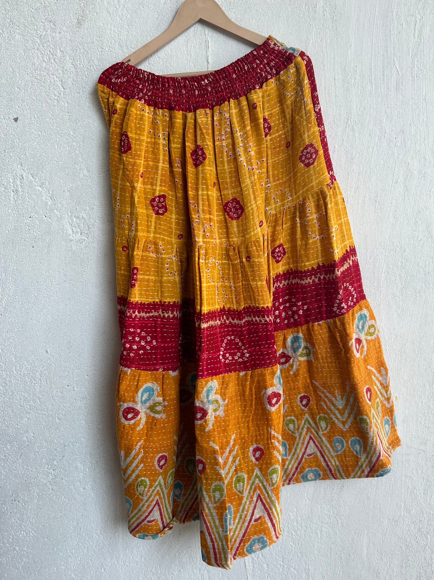 Kantha Frill Skirt KRSKT 83