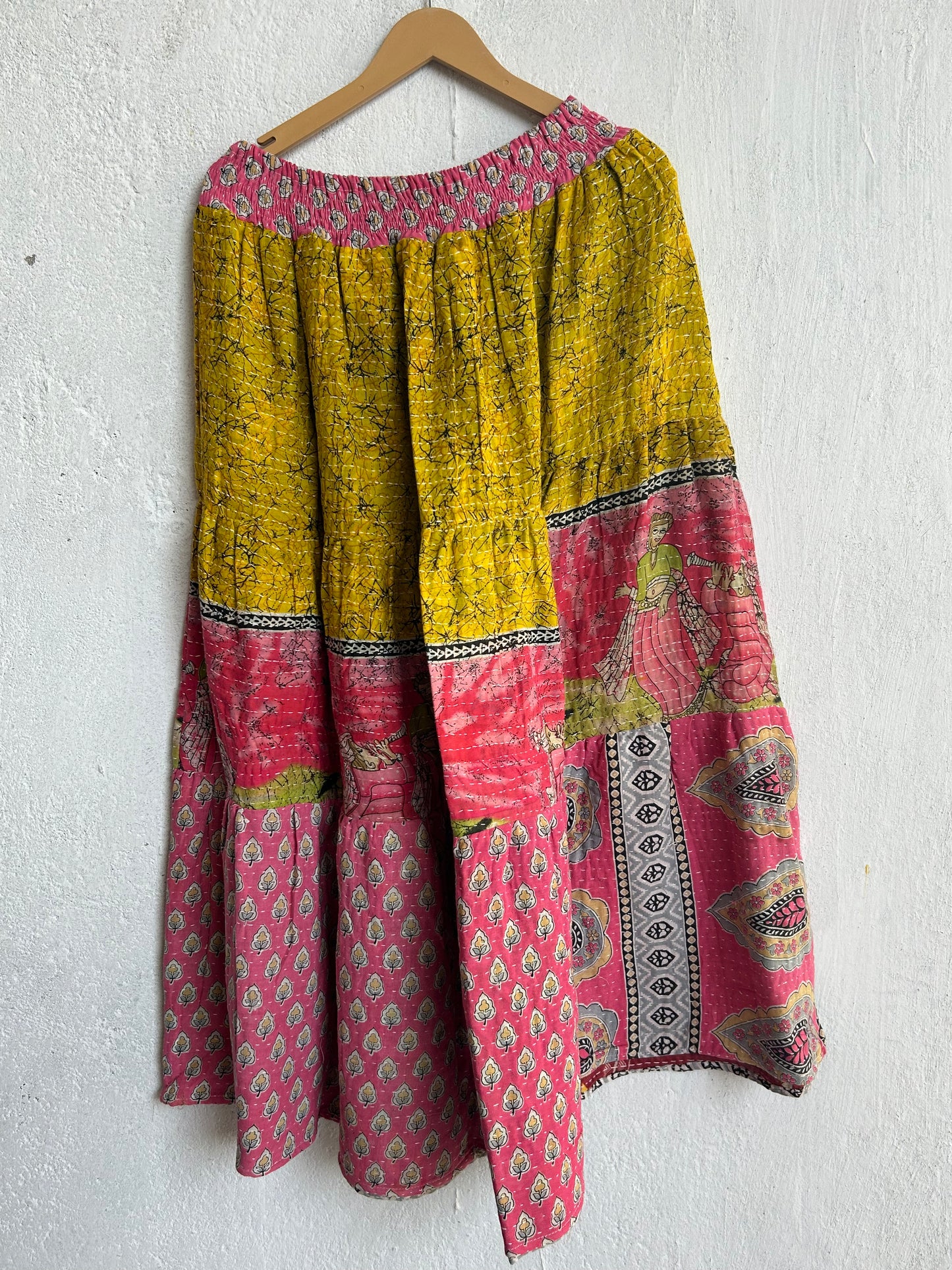 Kantha Frill Skirt KRSKT 89