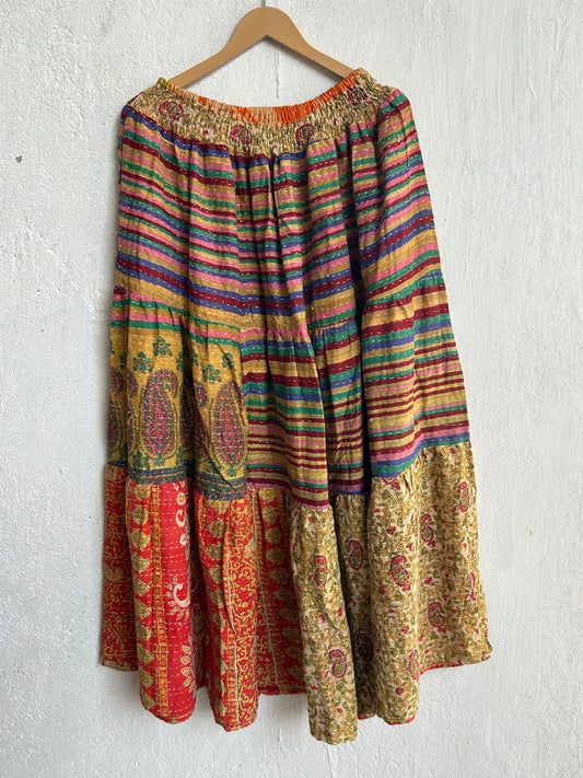 Kantha Frill Skirt KRSKT 90