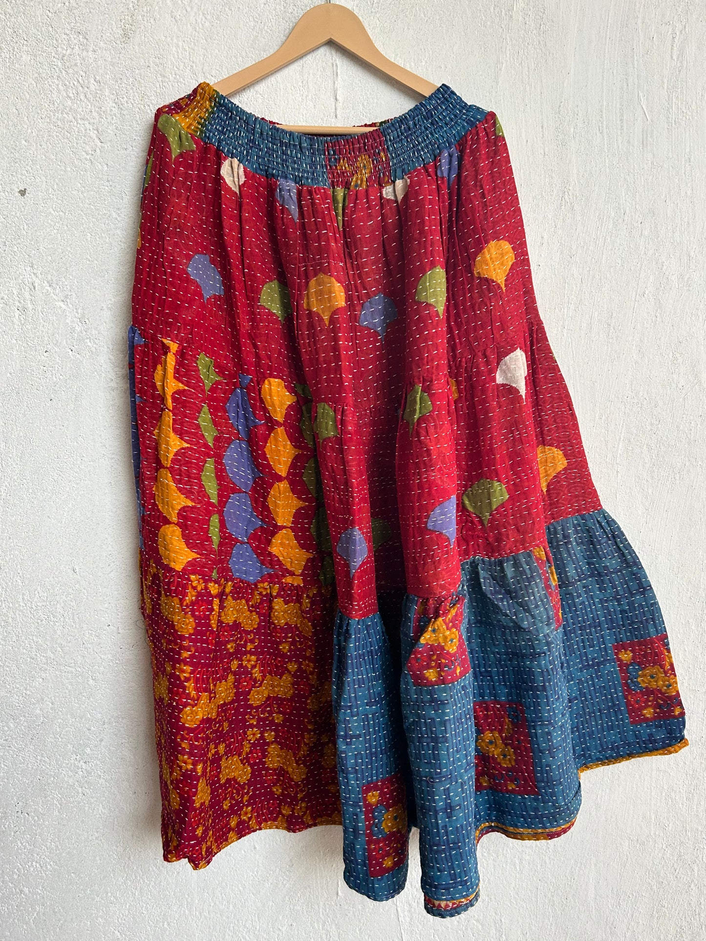 Kantha Frill Skirt KRSKT 93