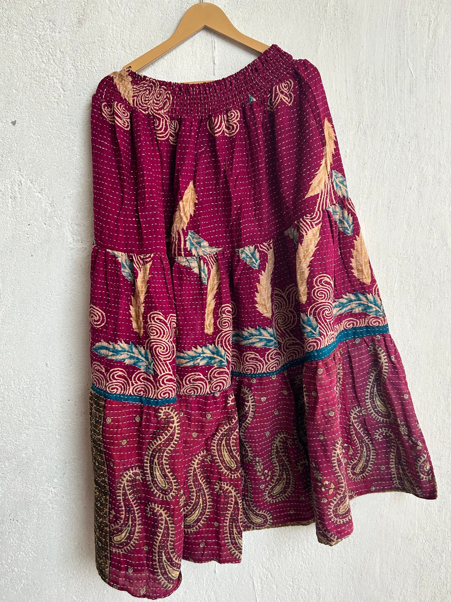 Kantha Frill Skirt KRSKT 94