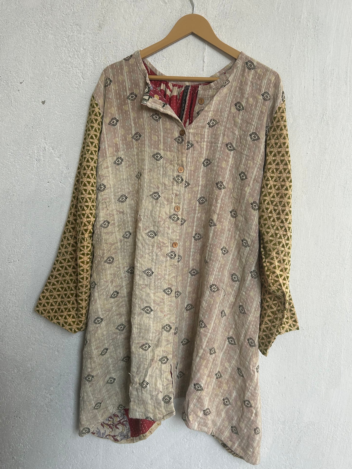 Tunic Button Dress KSMDR 325