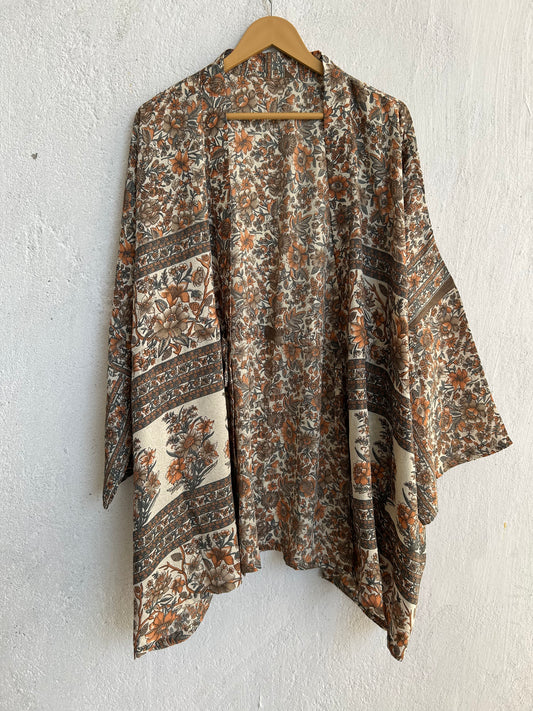 Short Silk Kimono SHKIM 124