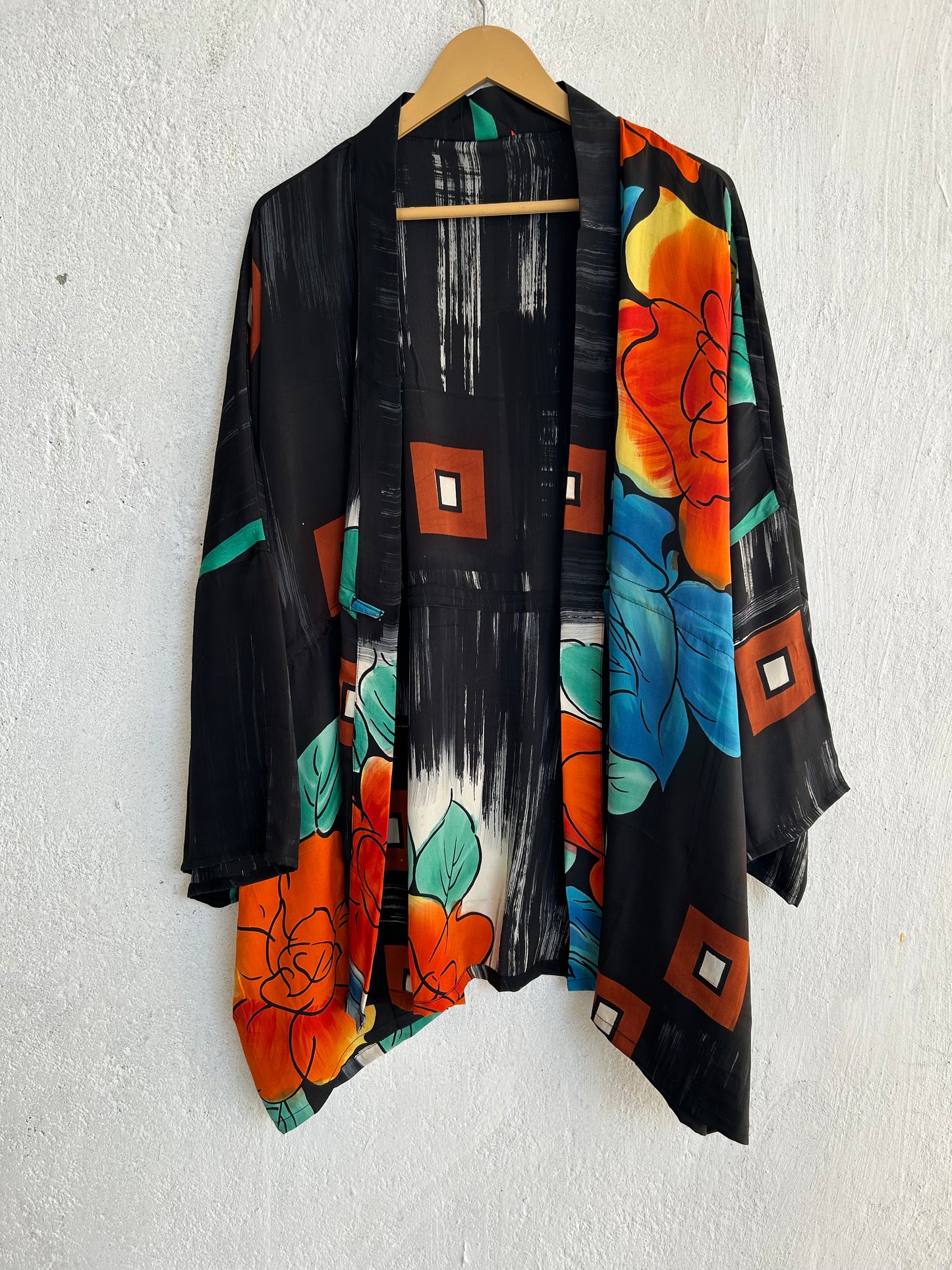 Short Silk Kimono SHKIM 128