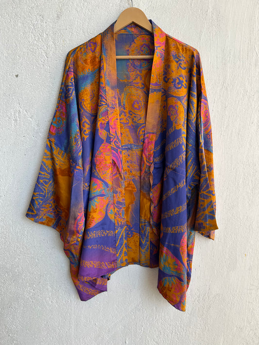 Short Silk Kimono SHKIM 148