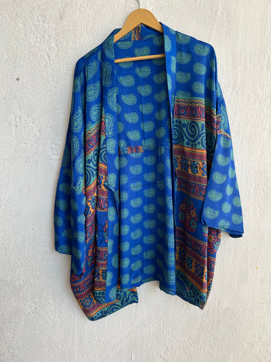 Short Silk Kimono SHKIM 162