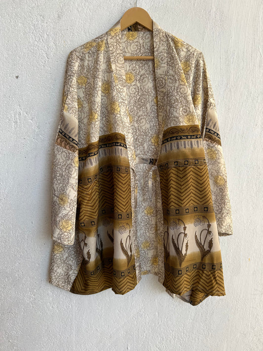 Short Silk Kimono SHKIM 173