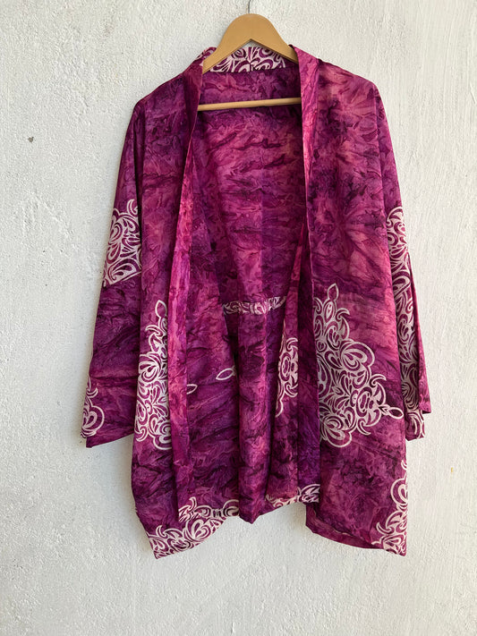 Short Silk Kimono SHKIM 181