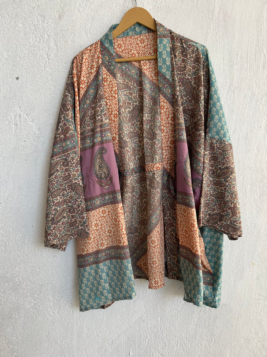 Short Silk Kimono SHKIM 183