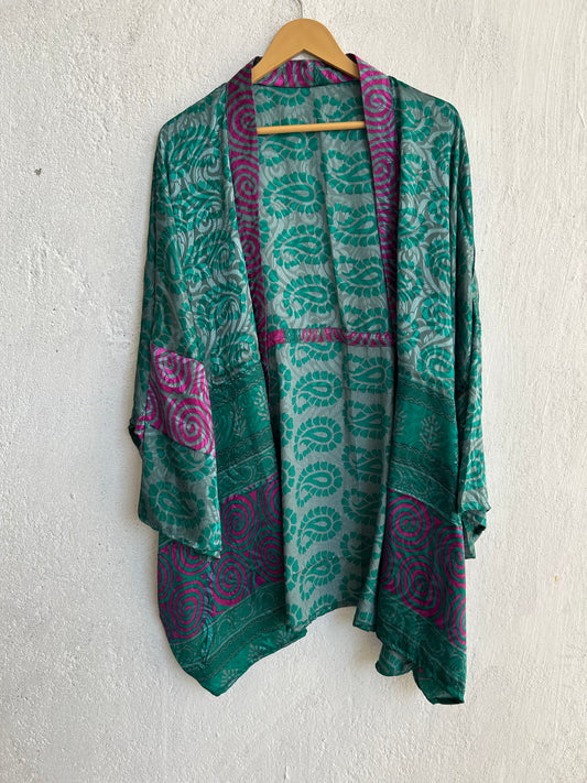 Short Silk Kimono SHKIM 185