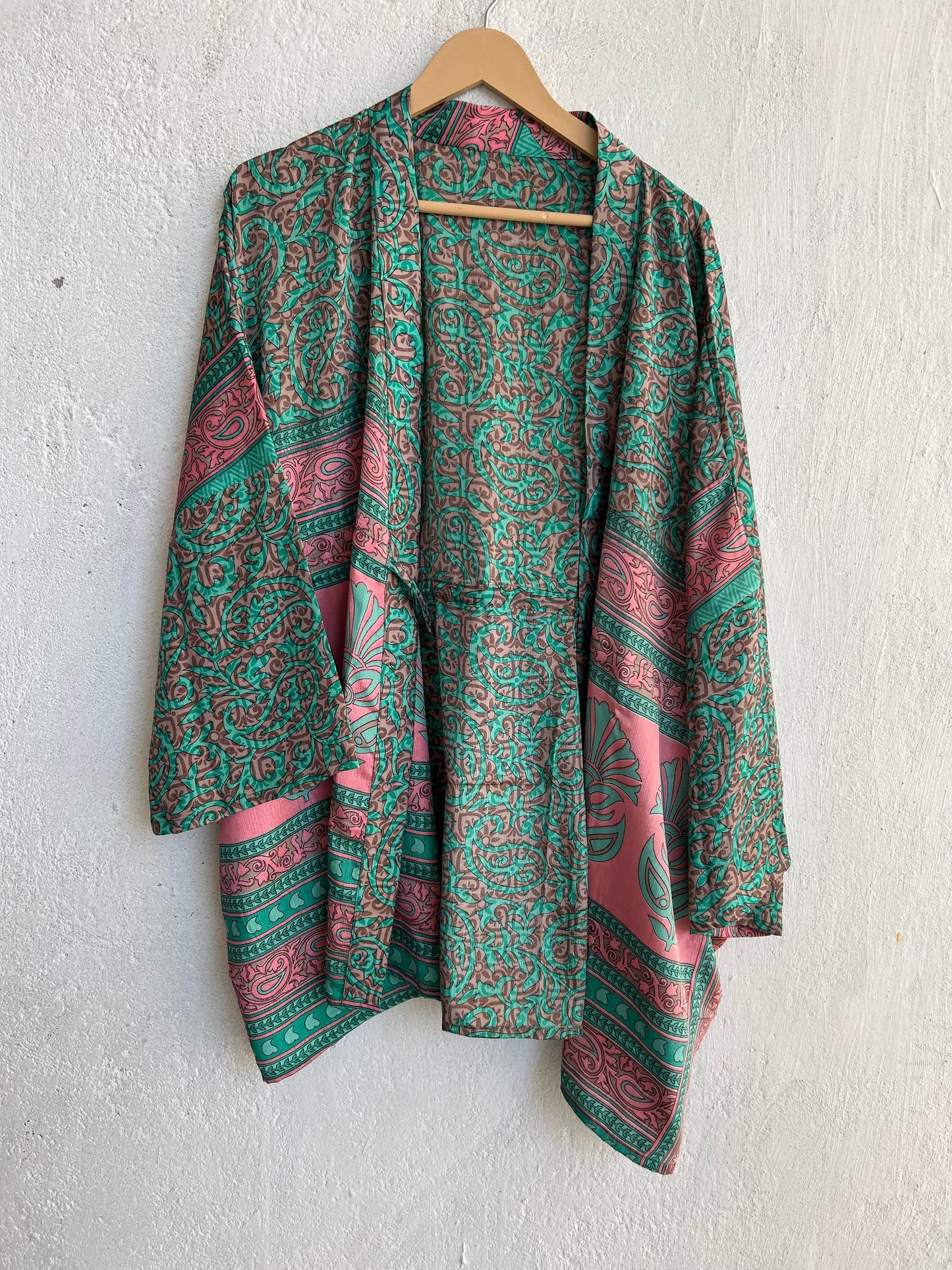 Short Silk Kimono SHKIM 18