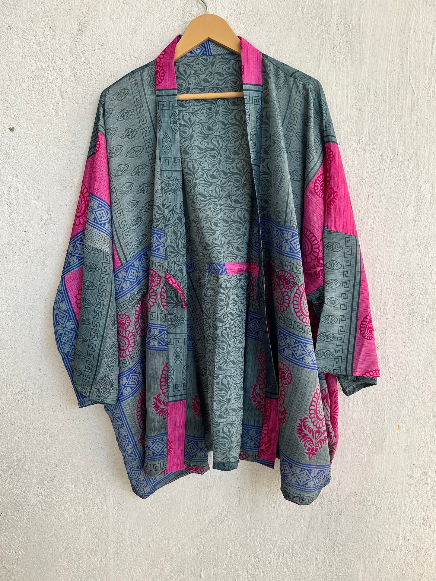 Short Silk Kimono SHKIM 198