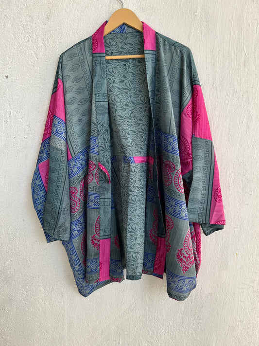 Short Silk Kimono SHKIM 198