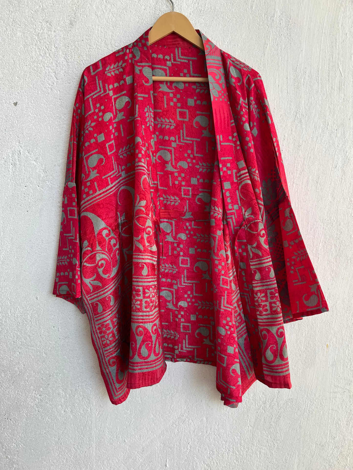 Short Silk Kimono SHKIM 221