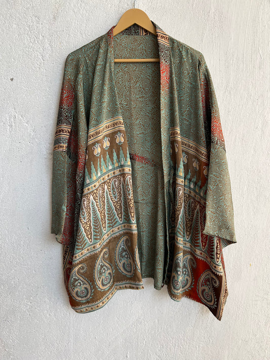 Short Silk Kimono SHKIM 229