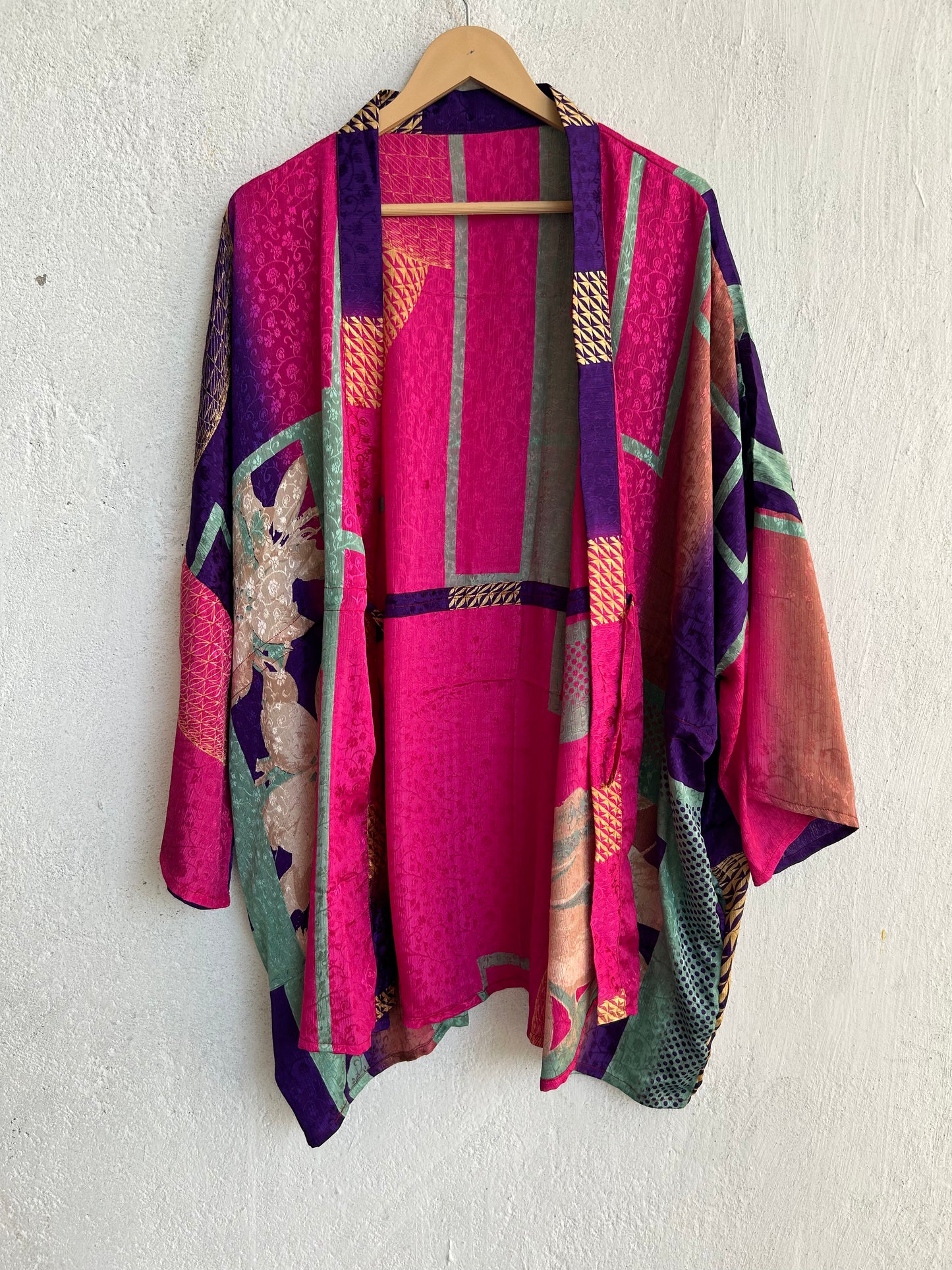 Short Silk Kimono SHKIM 271