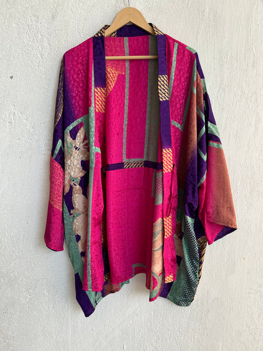 Short Silk Kimono SHKIM 271