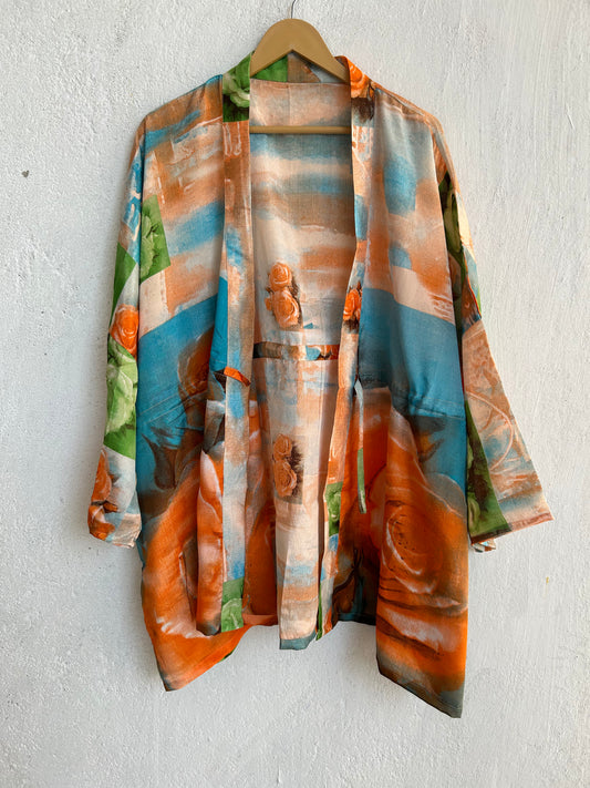 Short Silk Kimono SHKIM 333