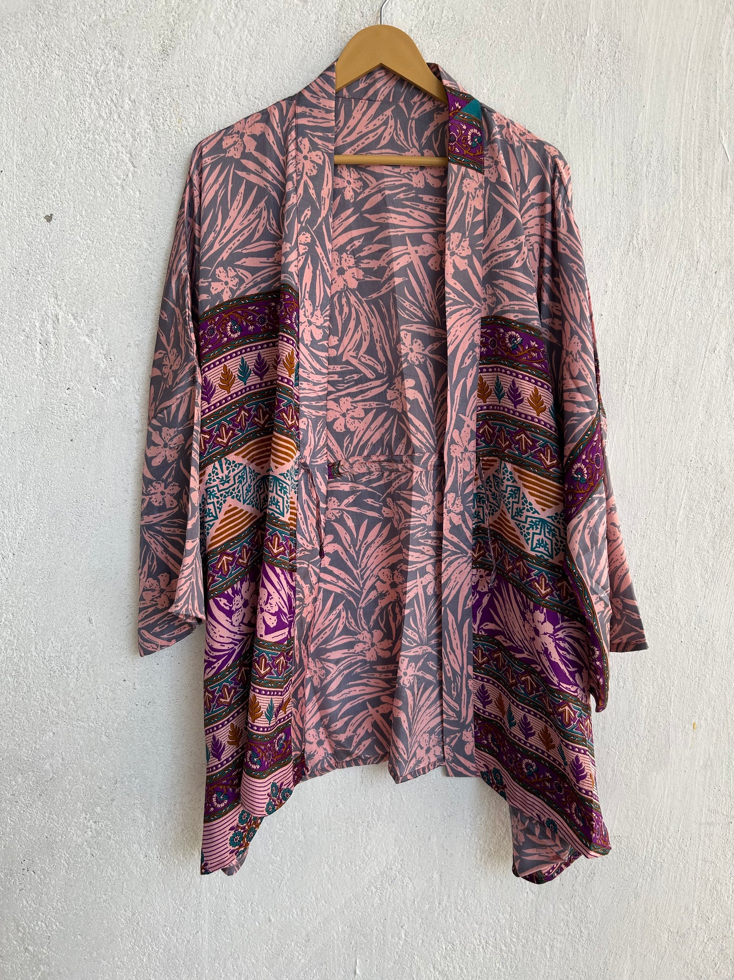 Short Silk Kimono SHKIM 377