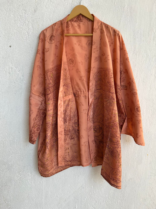 Short Silk Kimono SHKIM 386