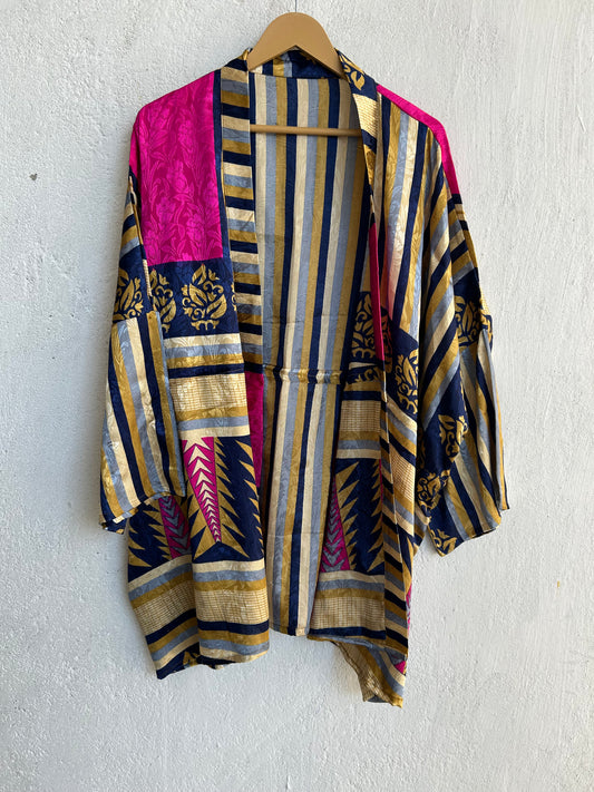 Short Silk Kimono SHKIM 07