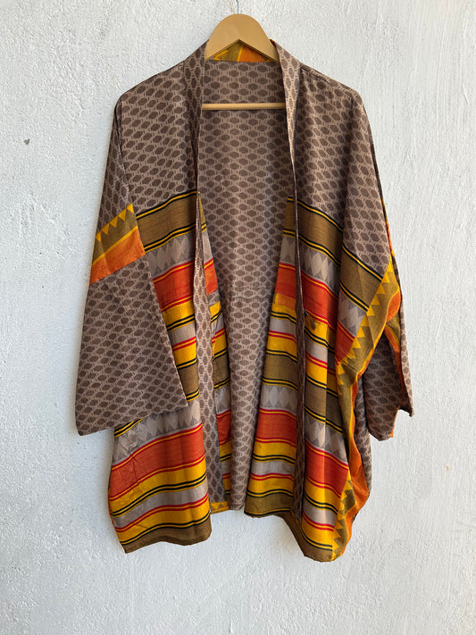 Short Silk Kimono SHKIM 09